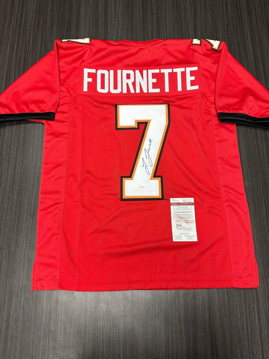 Leonard Fournette Tampa Bay Buccaneers Autographed Custom Jersey JSA