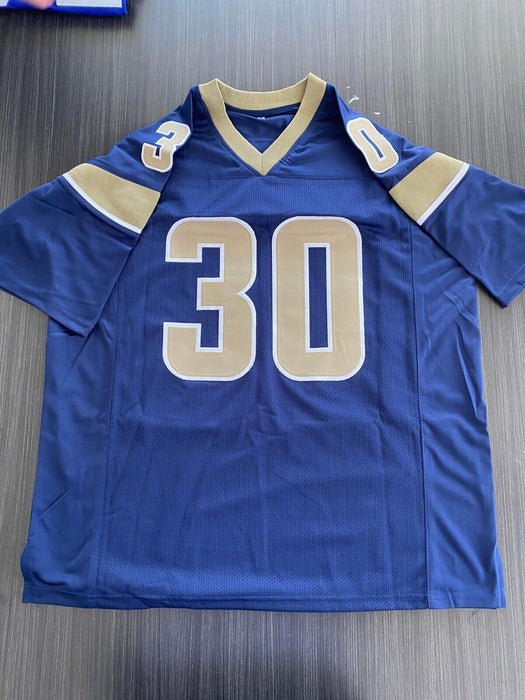 Todd Gurley II Los Angeles Rams Autographed Custom Jersey Beckett