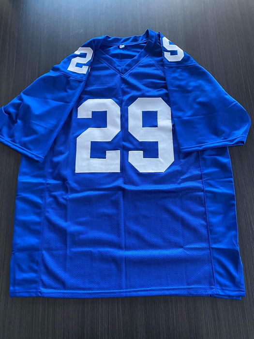 Sam Madison New York Giants Autographed Custom Jersey JSA