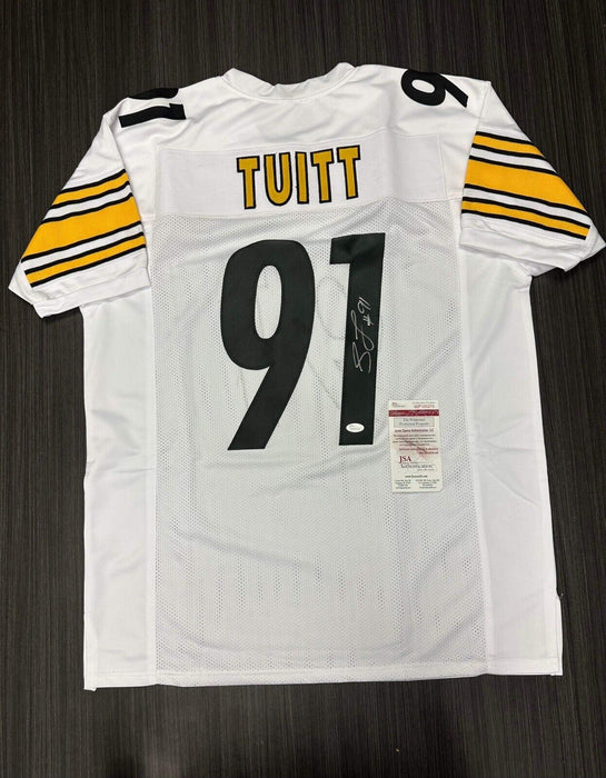 Stephon Tuitt Pittsburgh Steelers Autographed Custom Jersey JSA