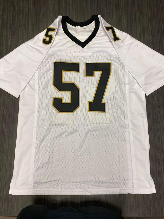 Ricky Jackson New Orleans Saints Autographed Custom Jersey JSA Inscribed