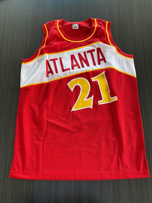 Dominique Wilkins Atlanta Hawks Autographed Custom Jersey JSA