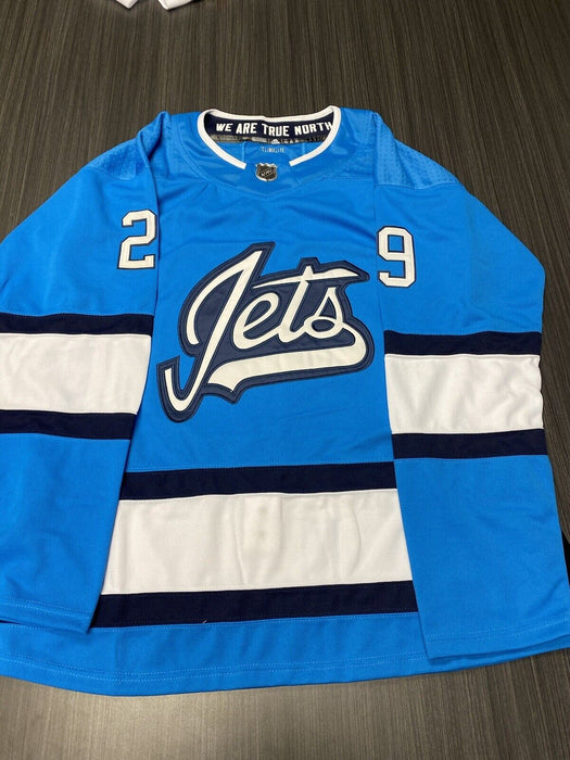 Patrik Laine Winnipeg Jets  Autographed Custom Jersey JSA