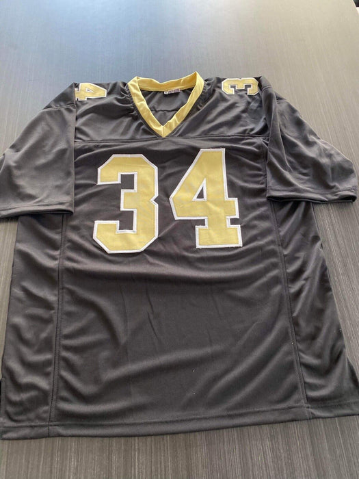 Ricky Williams New Orleans Saints Autographed Custom Jersey PSA