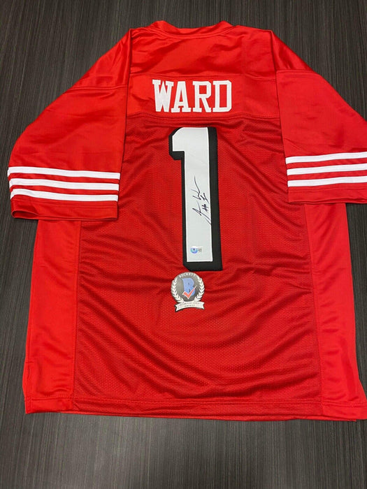 Jimmie Ward San Francisco 49ers Autographed Custom Jersey Beckett