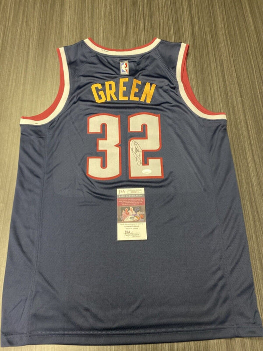 Jeff Green Denver Nuggets Autographed Custom Jersey JSA