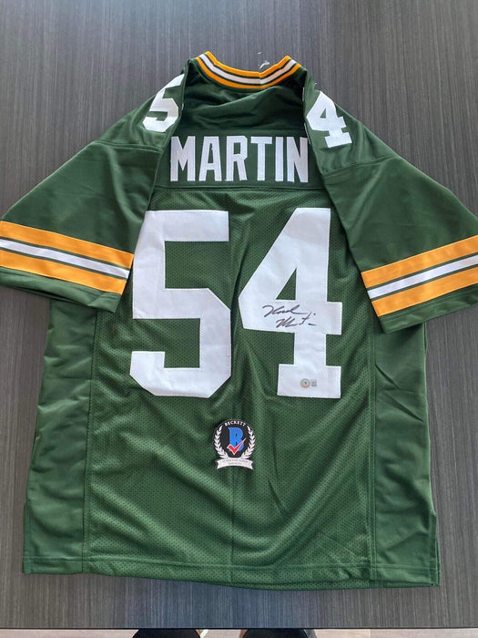 Kamal Martin Green Bay Packers Autographed Custom Jersey Beckett