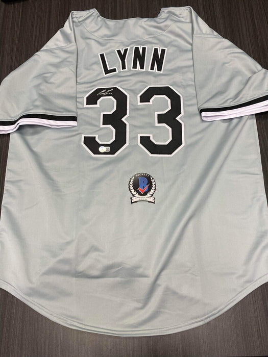 Lance Lynn Chicago White Sox Autographed Custom Jersey Beckett