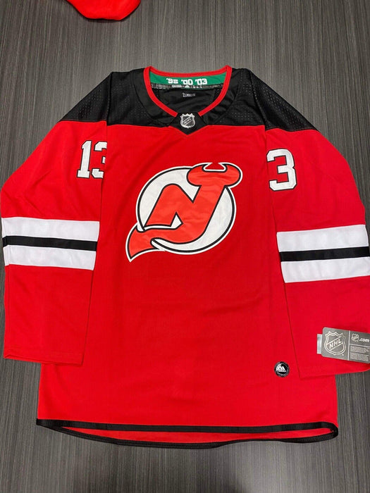 Nico Hischier New Jersey Devils Autographed Custom Jersey JSA