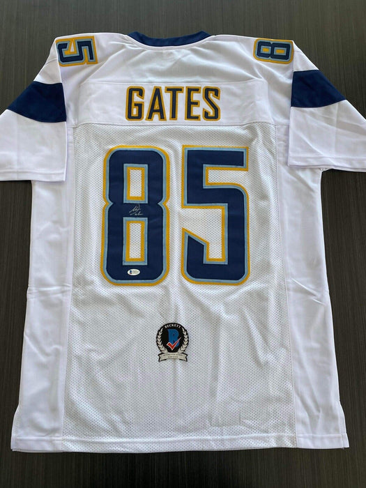 Antonio Gates San Diego Chargers Autographed Custom Jersey Beckett