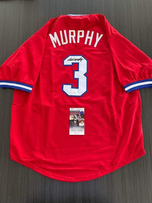 Dale Murphy Atlanta Braves Autographed Custom Jersey JSA