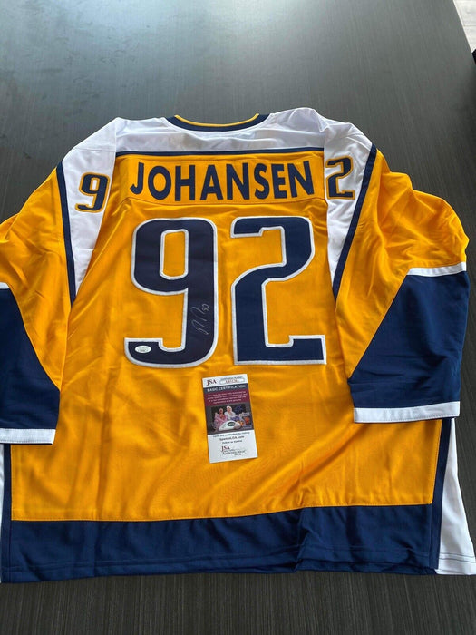 Ryan Johansen Nashville Predators Autographed Custom Jersey JSA