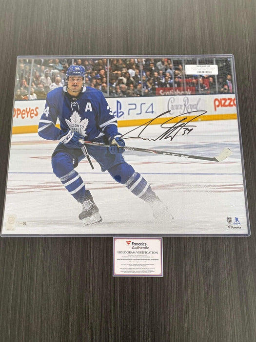 Auston Matthews Toronto Maple Leafs Autographed 16x20 Photo Fanatics