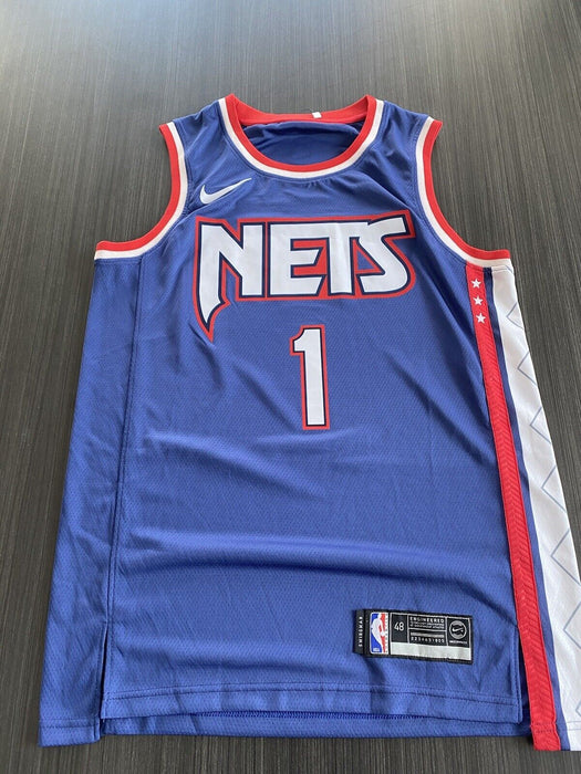 Bruce Brown Brooklyn Nets Autographed Custom Jersey JSA