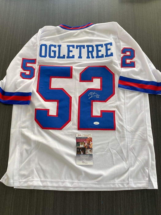 Alec Ogletree New York Giants Autographed Custom Jersey JSA