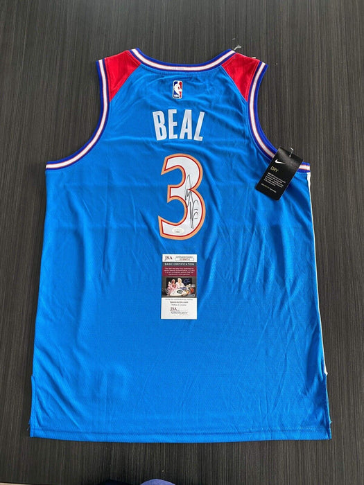 Bradley Beal Washington Wizards Autographed Custom Jersey JSA