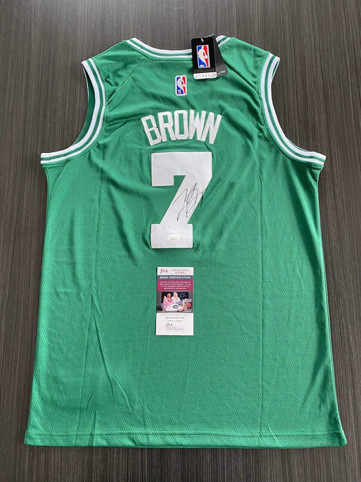 Jaylen Brown Boston Celtics Autographed Custom Jersey JSA