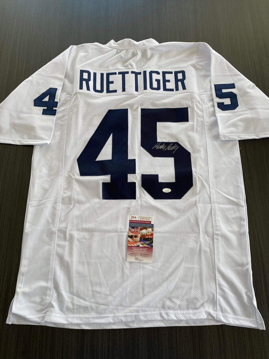 Rudy Ruettiger Notre Dame Fighting Irish Autographed Custom Jersey JSA