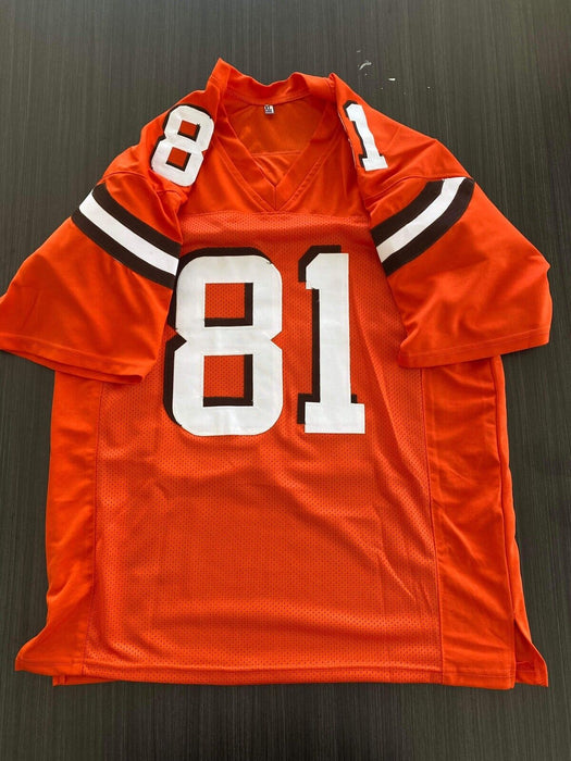 Austin Hooper Cleveland Browns Autographed Custom Jersey JSA