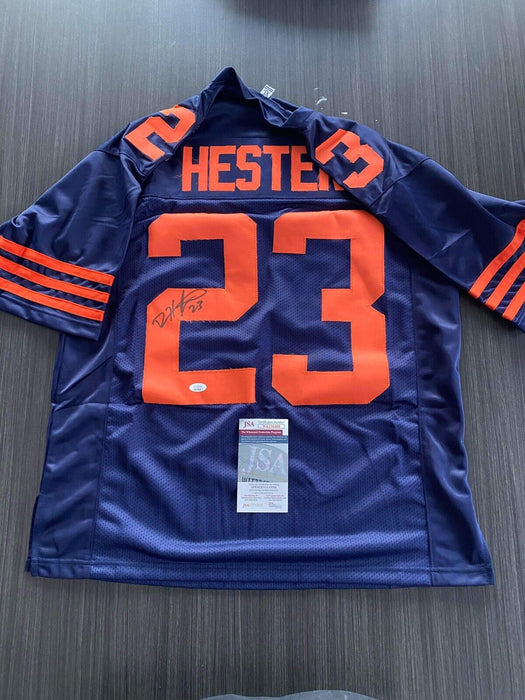 Devin Hester Chicago Bears Autographed Custom Jersey JSA