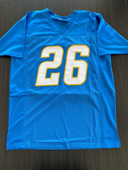 Asante Samuel Jr. Los Angeles Chargers Autographed Custom Jersey JSA