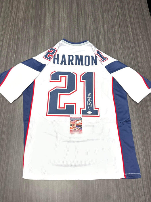 Duron Harmon New England Patriots Autographed Custom Jersey JSA