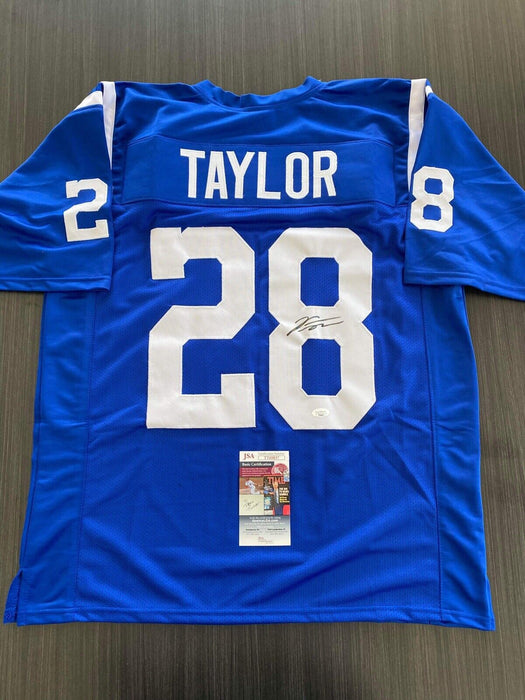 Jonathan Taylor Indianapolis Colts Autographed Custom Jersey JSA