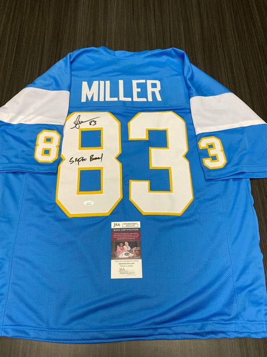 Anthony Miller San Diego Chargers Autographed Custom Jersey JSA