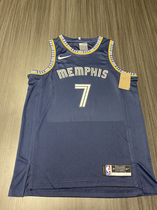 Santi Aldama Memphis Grizzlies Autographed Custom Jersey JSA