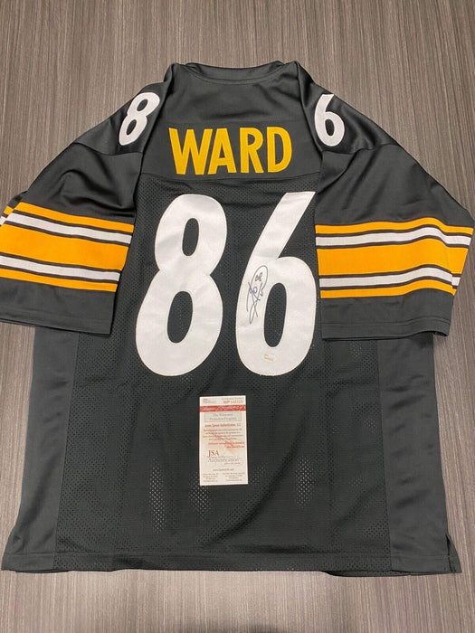 Hines Ward Pittsburgh Steelers Autographed Custom Jersey JSA