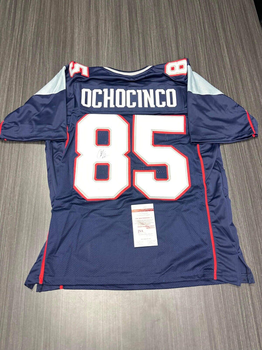 Chad Johnson New England Patriots Autographed Custom Jersey JSA