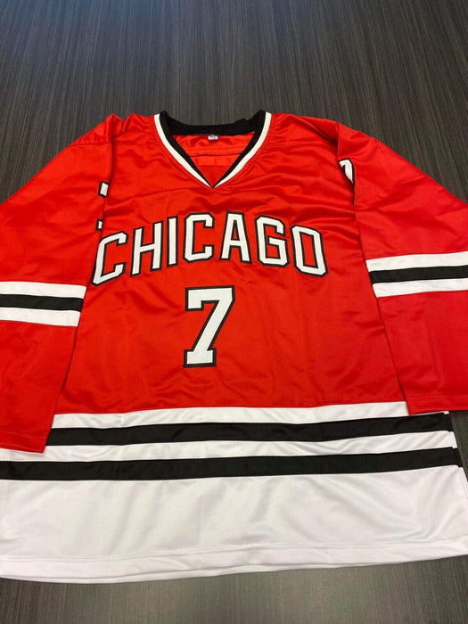 Chris Chelios Chicago Blackhawks Autographed Custom Jersey JSA