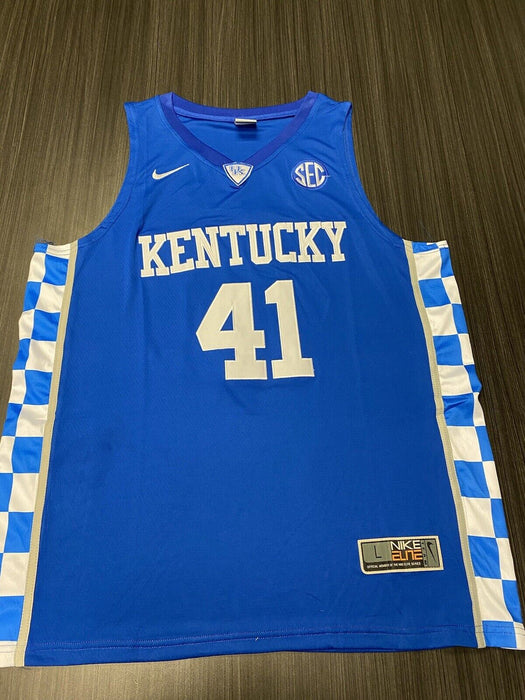 Trey Lyles Kentucky Wildcats Autographed Custom Jersey JSA