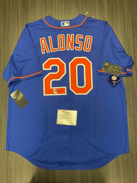 Pete Alonso New York Mets Autographed Authentic Jersey Fanatics