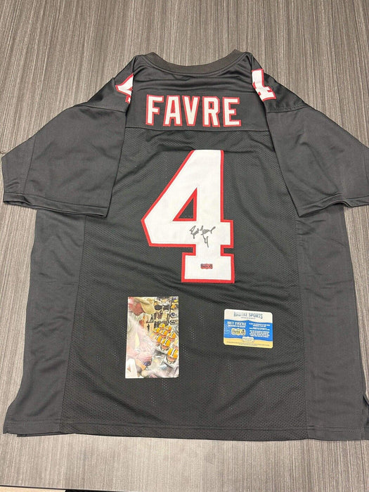 Brett Favre Atlanta Falcons Autographed Custom Jersey Radtke