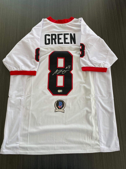 A.J. Green Georgia Bulldogs Autographed Custom Jersey Beckett