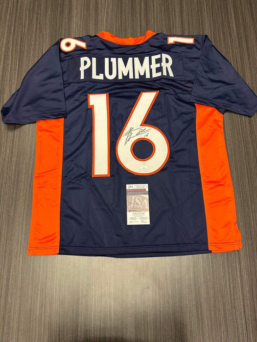 Jake Plummer Denver Broncos Autographed Custom Jersey JSA