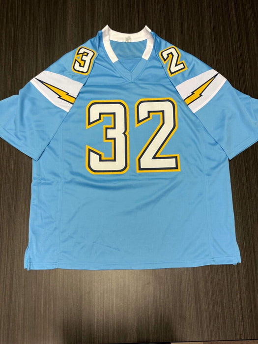 Eric Weddle San Diego Chargers Autographed Custom Jersey JSA