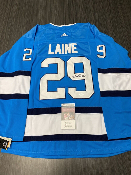 Patrik Laine Winnipeg Jets  Autographed Custom Jersey JSA