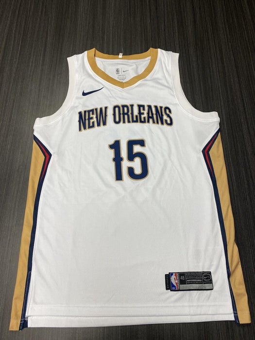 Jose Alvarado New Orleans Pelicans Autographed Custom Jersey JSA