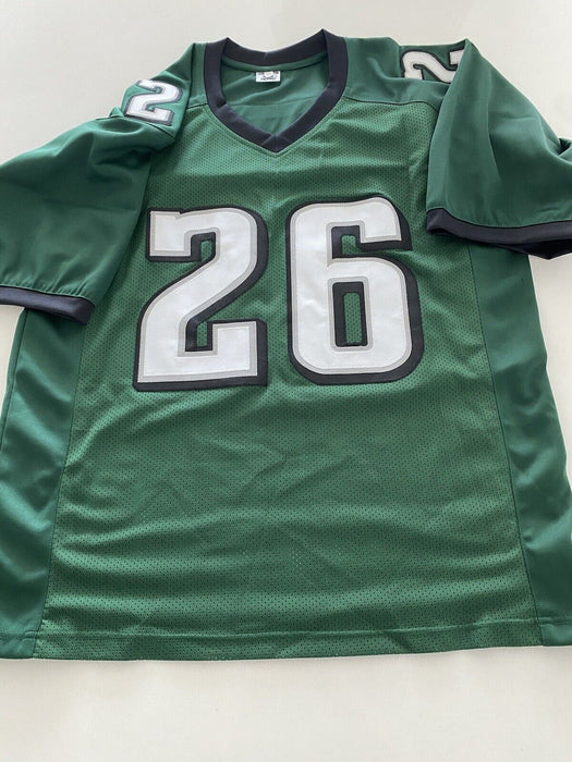 Miles Sanders Philadelphia Eagles Autographed Custom Jersey JSA