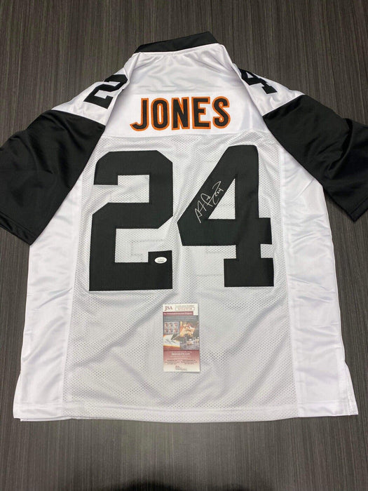 Adam Jones Cincinnati Bengals Autographed Custom Jersey JSA