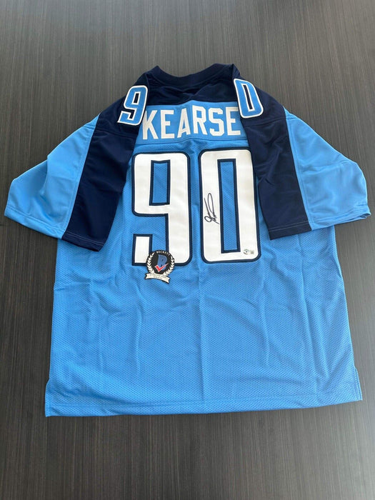 Jevon Kearse Tennessee Titans Autographed Custom Jersey Beckett