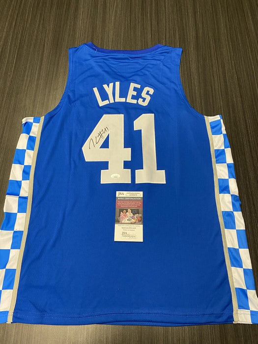 Trey Lyles Kentucky Wildcats Autographed Custom Jersey JSA