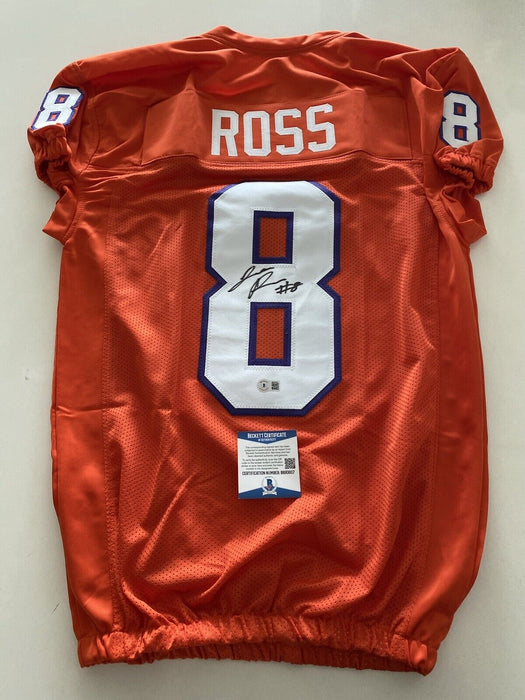 Justyn Ross Clemson Tigers Autographed Custom Jersey Beckett