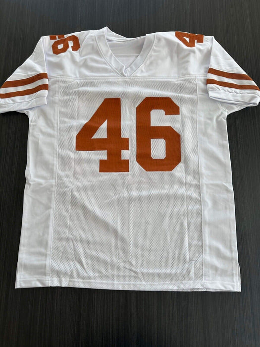 Malik Jefferson Texas Longhorns Autographed Custom Jersey Tristar