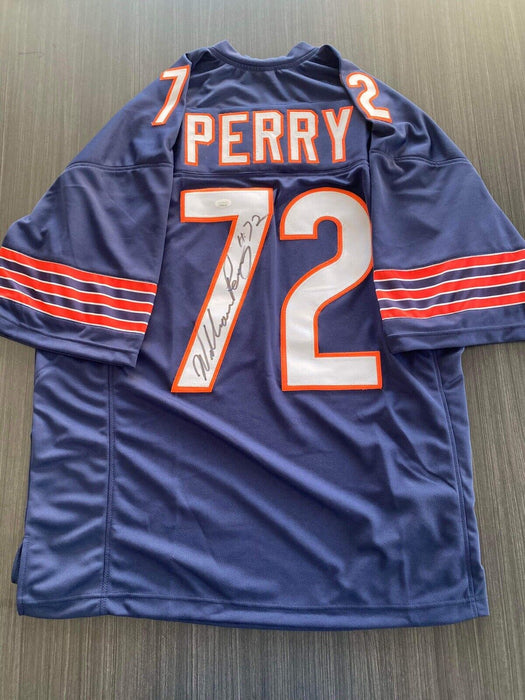 William Perry Chicago Bears Autographed Custom Jersey JSA