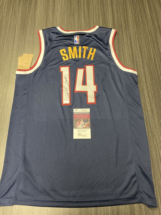 Ish Smith Denver Nuggets Autographed Custom Jersey JSA