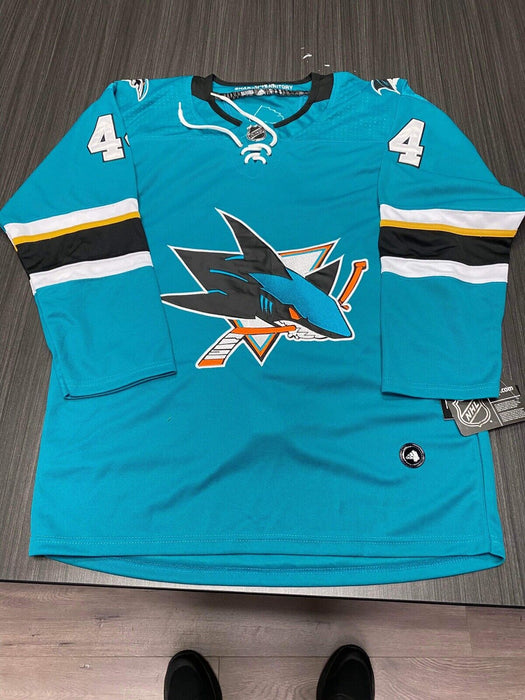 Marc Eduard Vlasic San Jose Sharks Autographed Custom Jersey JSA