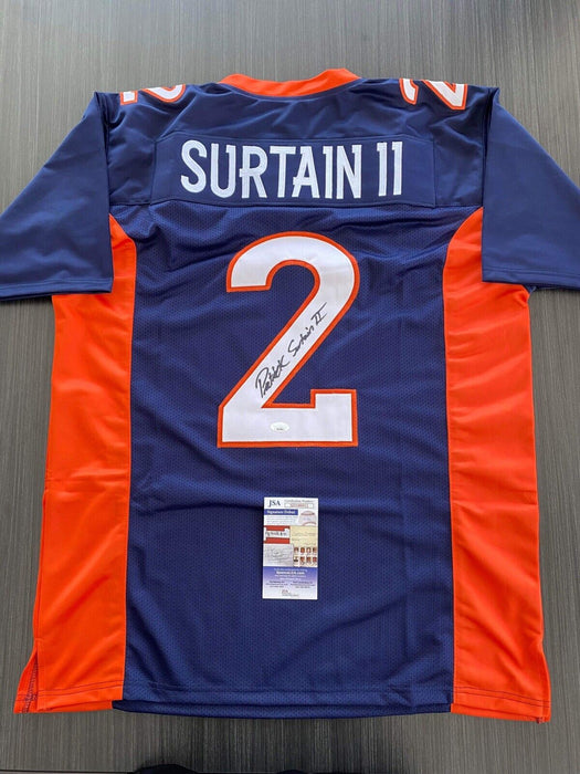 Patrick Surtain II Denver Broncos Autographed Custom Jersey JSA